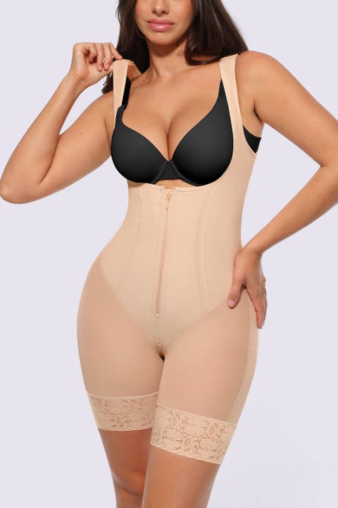 BOOT-YEAH AirSlim® Open Bust Tummy Control Bodysuit