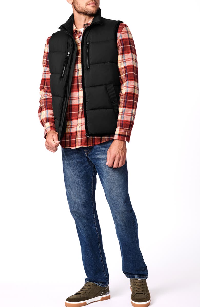 Bernardo Quilted Water Resistant Puffer Vest, Alternate, color,
