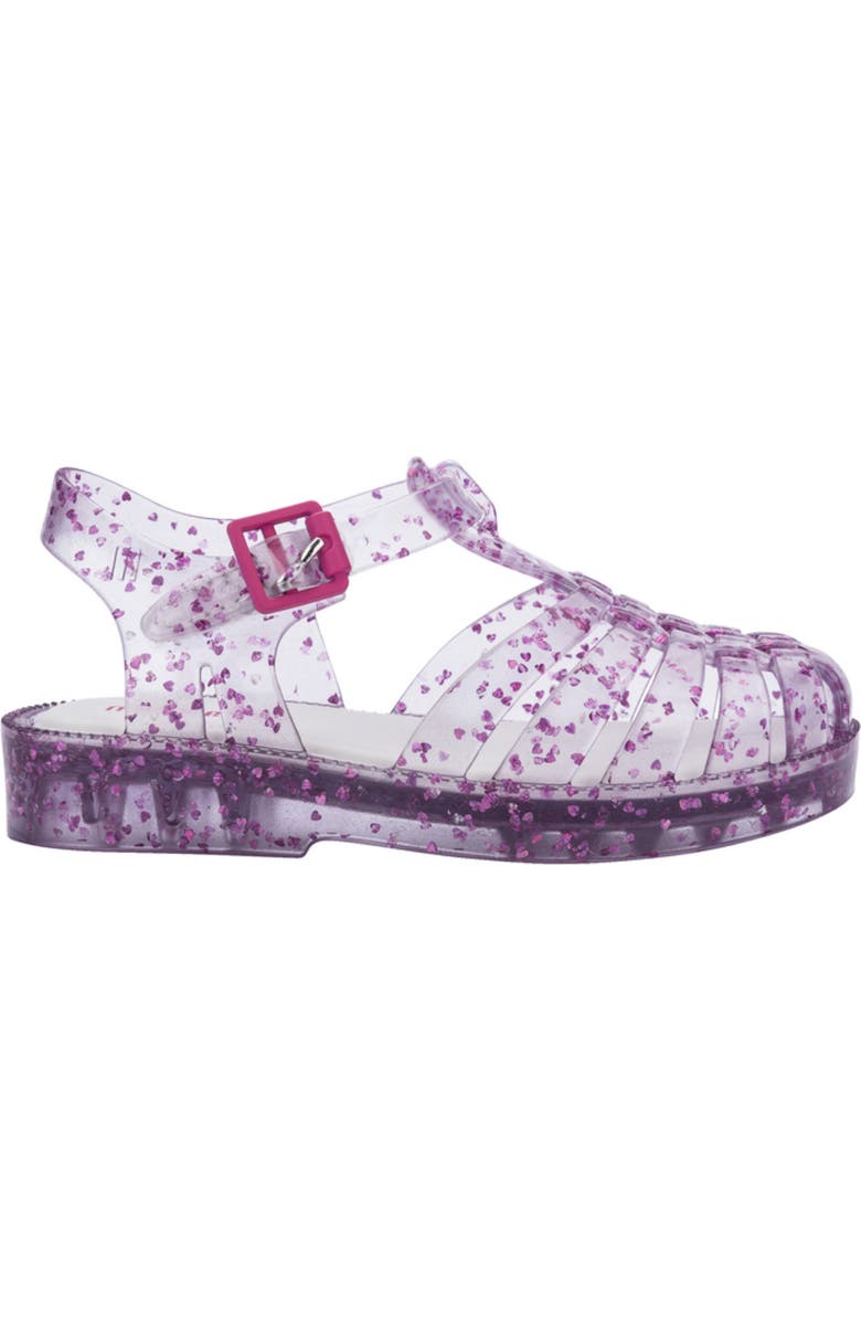 Mini Melissa Kids' Possession Glitter Fisherman Sandal, Alternate, color,