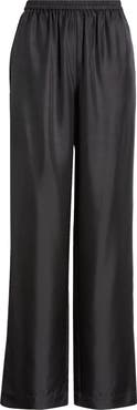 LOULOU DE SAISON Alera Silk Straight Leg Pants