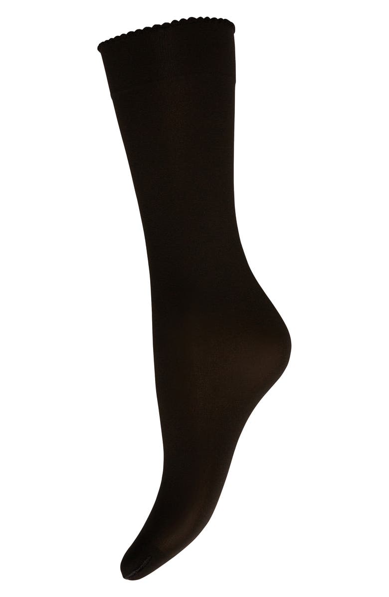 Wolford 50 Denier Knee High Socks, Alternate, color, Mocca