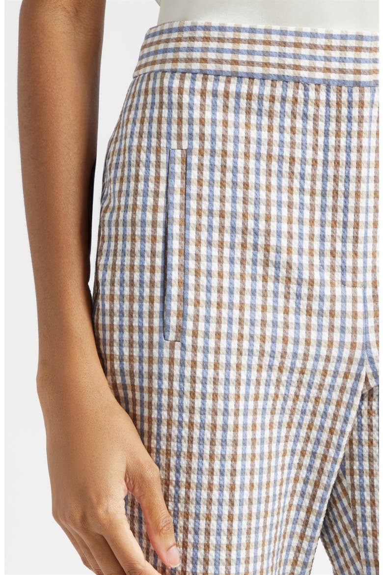 Arte Check Pants, Alternate, color, ACORN MULTI
