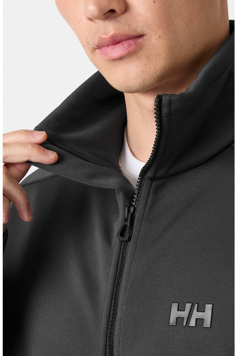 HP Fleece Jacket, Alternate, color, EBONY