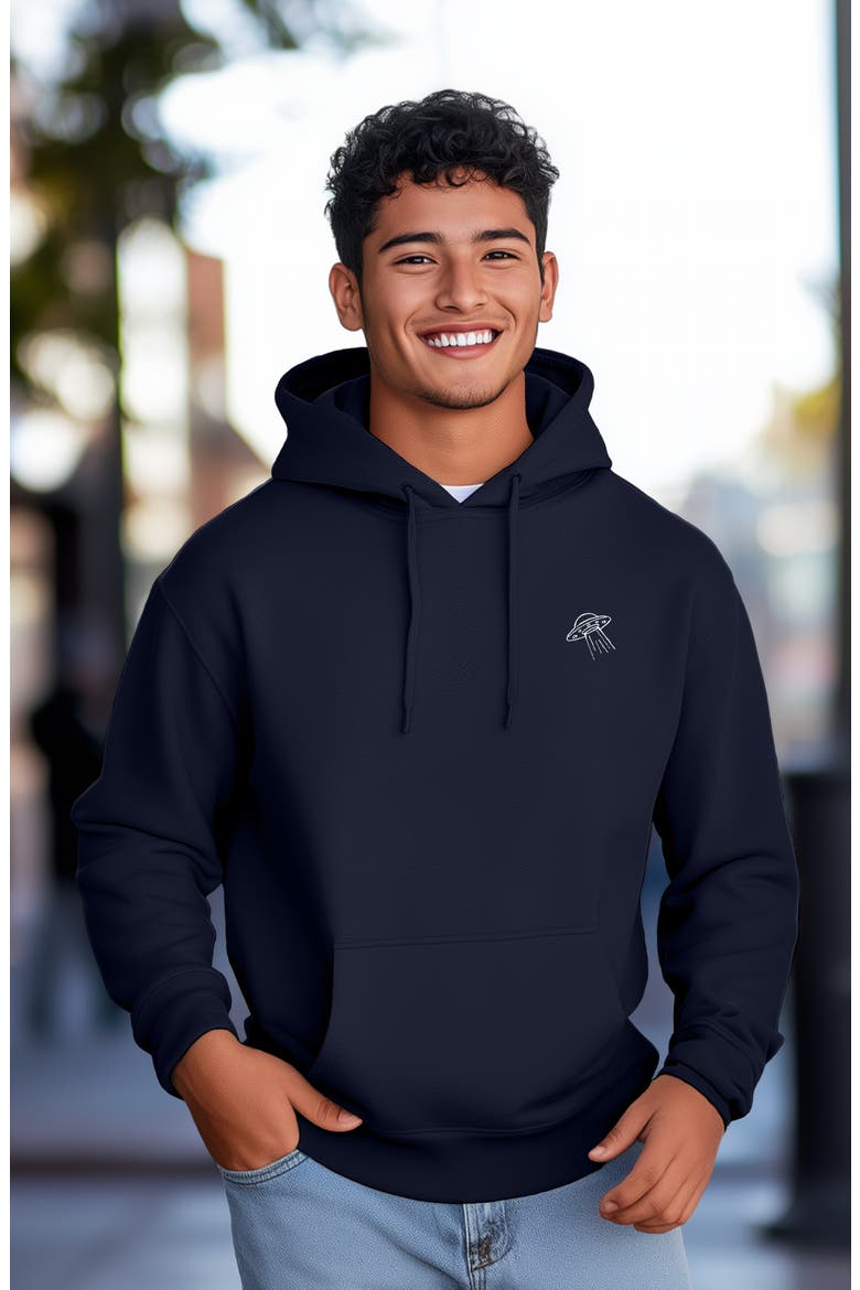 UFO Hoodie, Alternate, color, Navy Blue