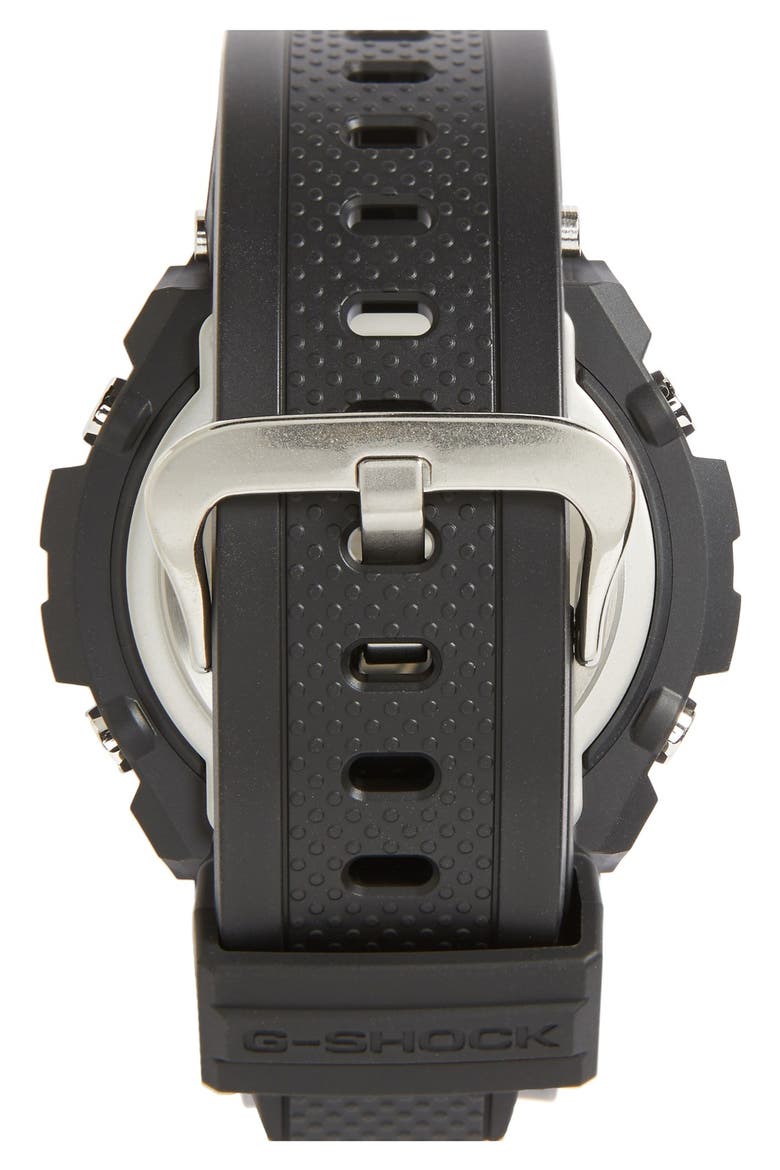 Ana-Digi Solar Watch, 46mm, Alternate, color, BLACK