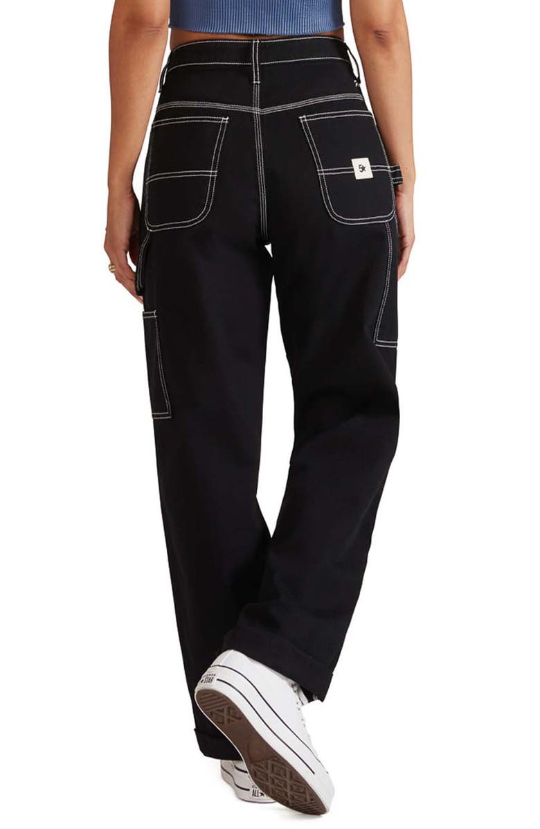 FIVESTAR GENERAL Cali High Waist Cotton Carpenter Pants, Alternate, color, 