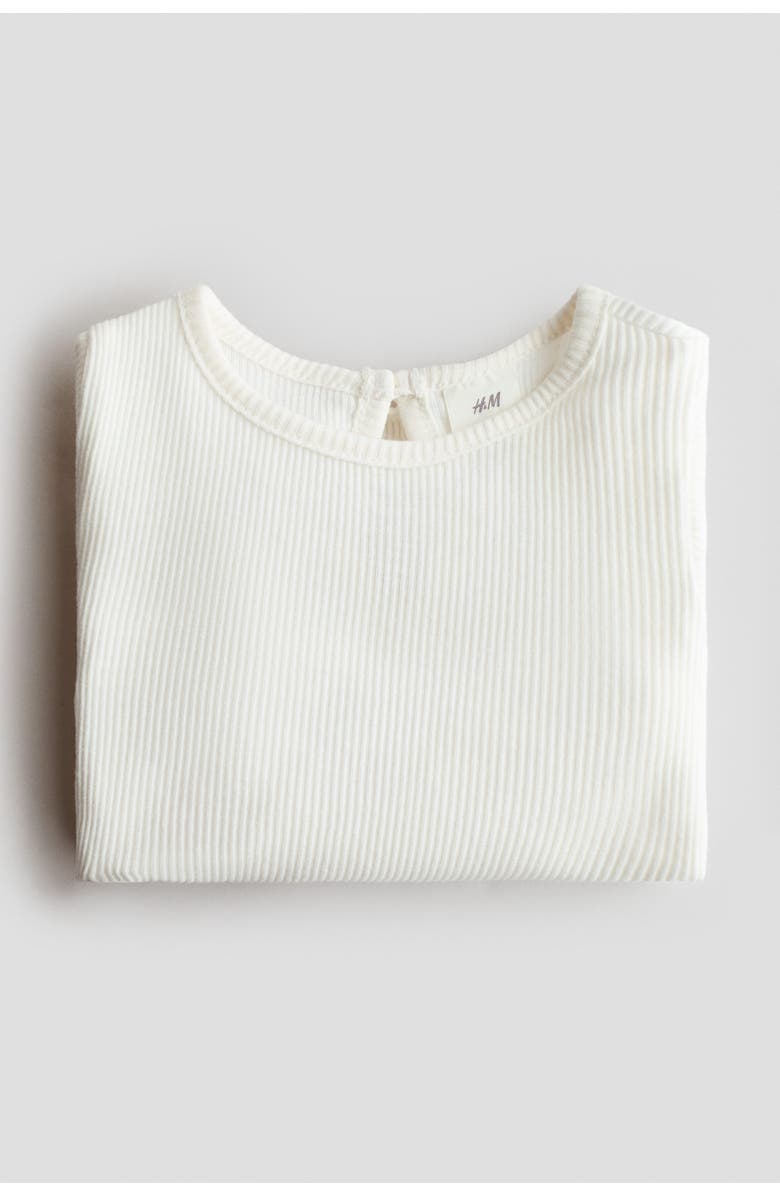 H&M 2-piece Dungaree Dress And Top Set, Alternate, color, 