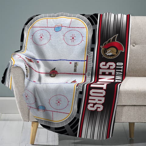 Ottawa Senators Home Ice 60" x 80" Raschel Throw Blanket