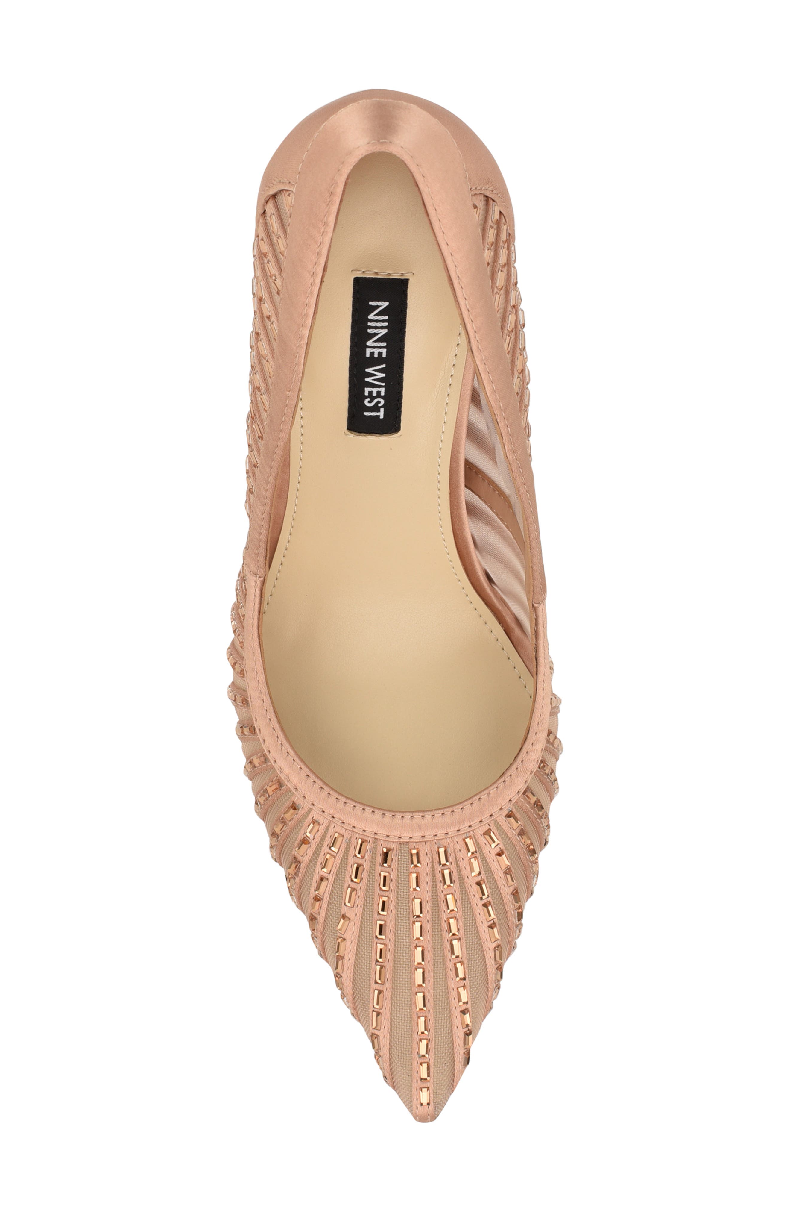 Feresah Pointed Toe Pump, Alternate, color, LIGHT NATURAL