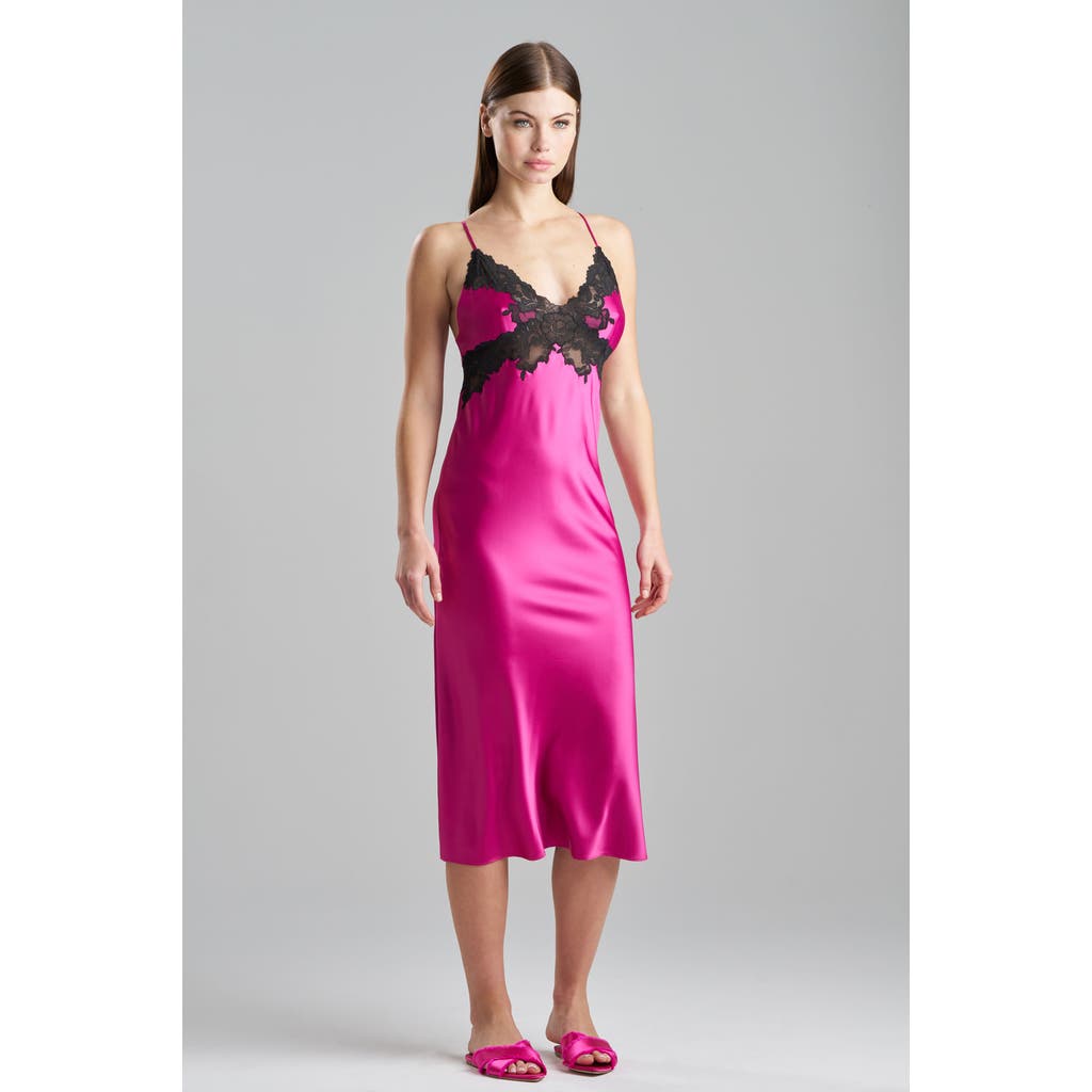 Natori Peony Glamour Gown In Pink