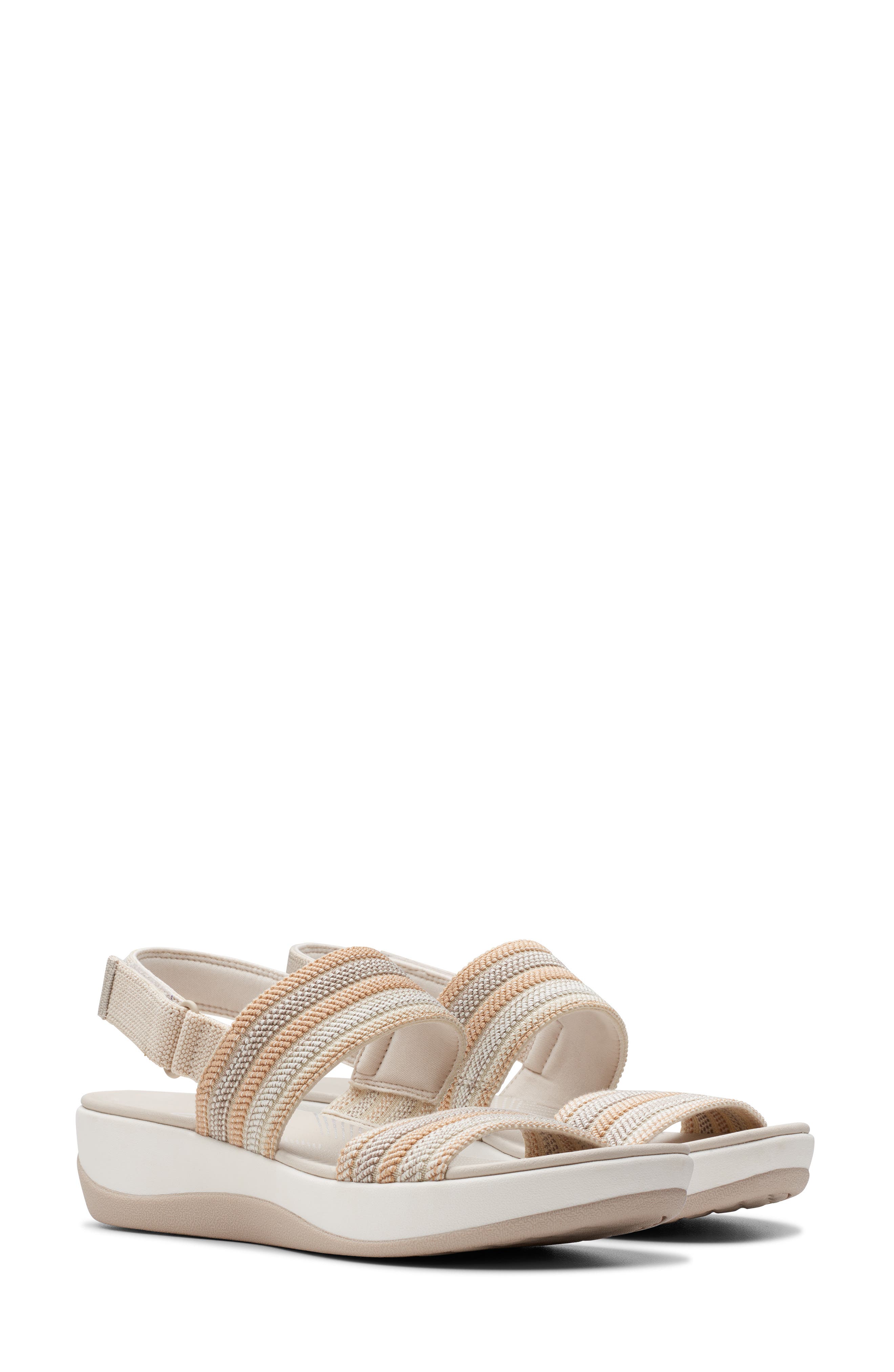 Clarks<sup>®</sup> Arla Stroll Sandal, Alternate, color, Beige Combo