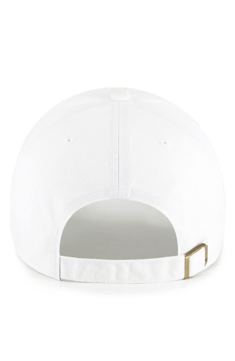 '47 Men's '47 White Ole Miss Rebels Clean Up Adjustable Hat, Alternate, color,