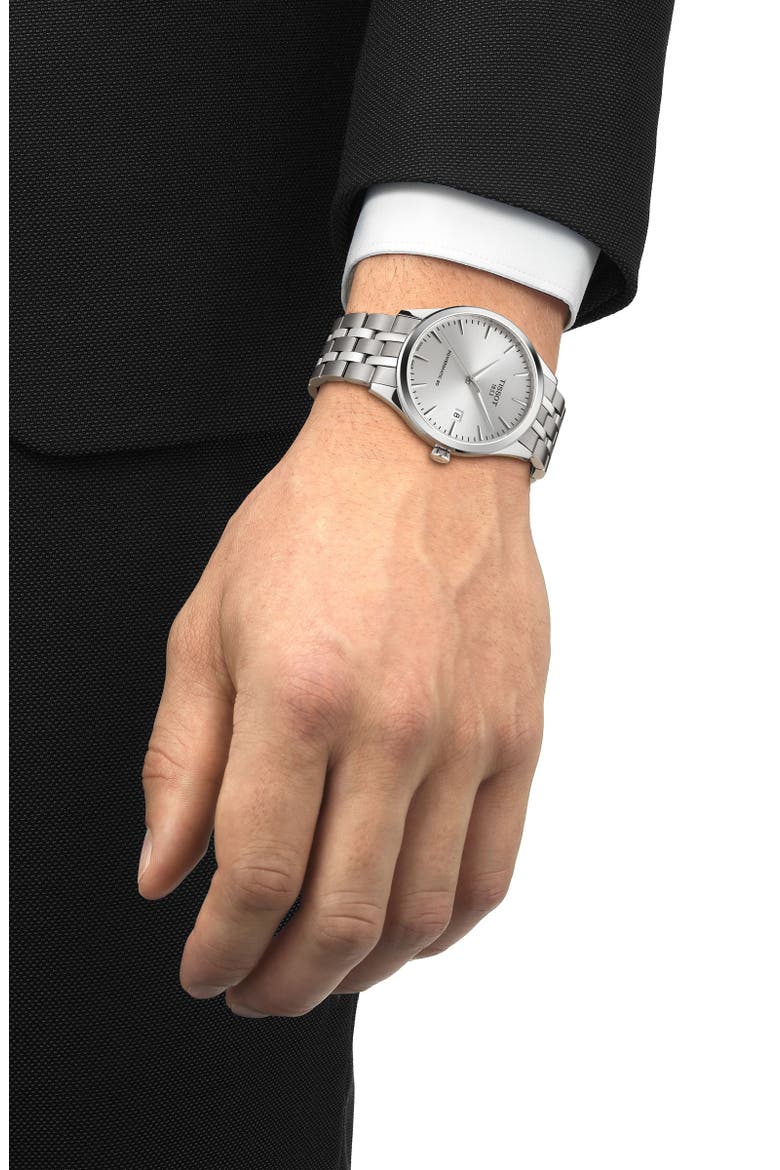 Classic Dream Automatic Bracelet Watch, 40mm, Alternate, color, SILVER