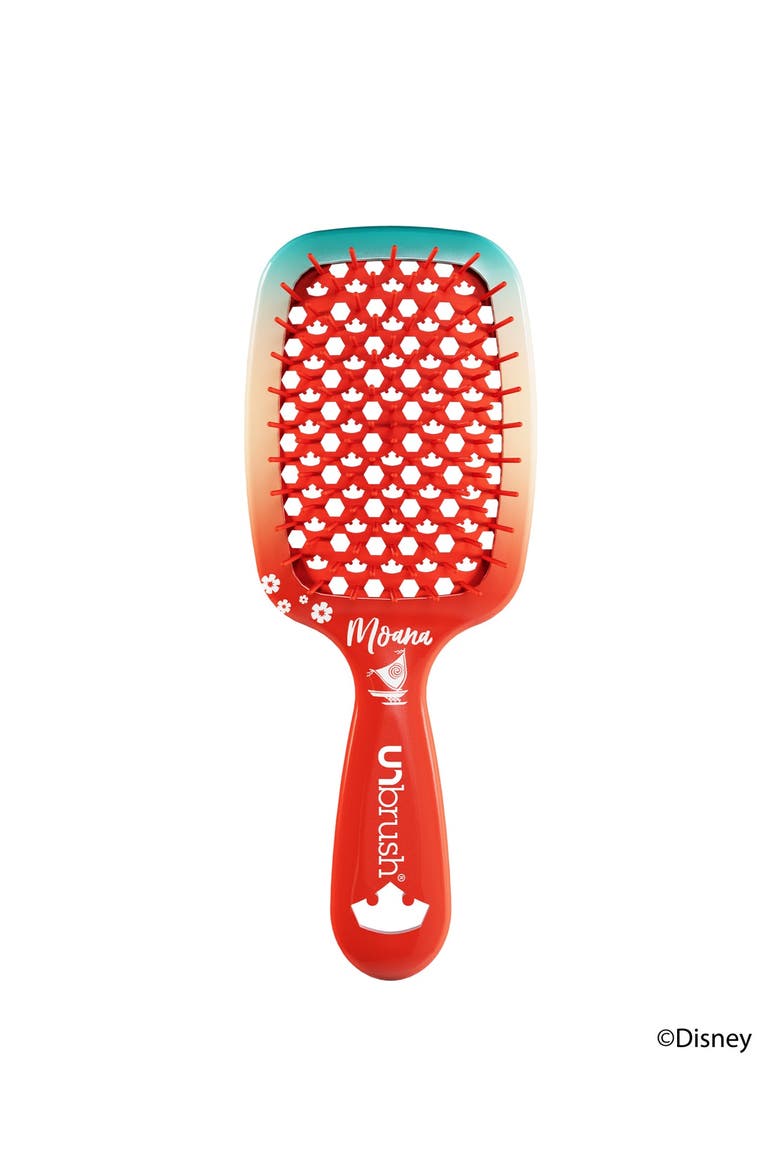 Unbrush Detangling Brush Disney Princess Collection, Main, color, Orange