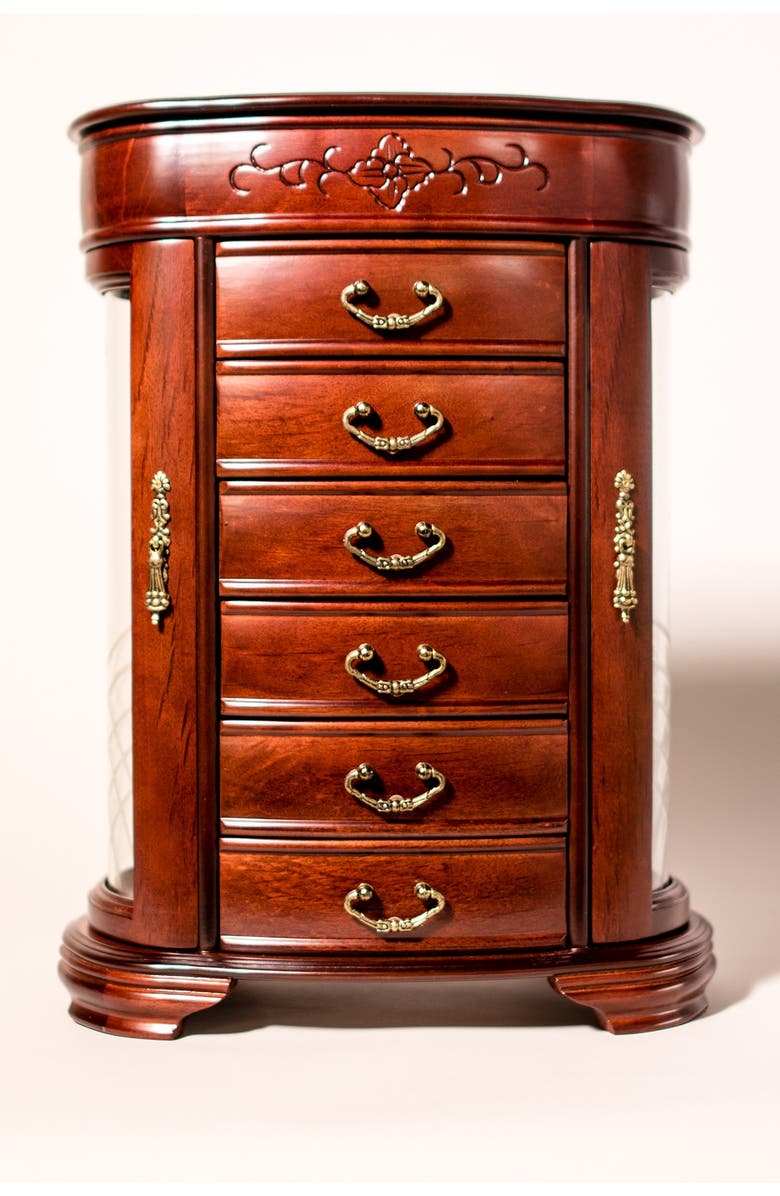 HIVES AND HONEY Patricia Cherry Jewelry Chest, Alternate, color, 