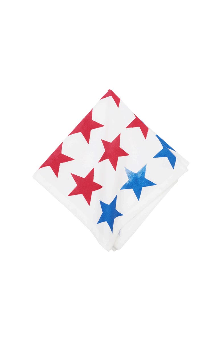 C&F Home Red White & Pow Napkin Set of 6, Alternate, color, Blue