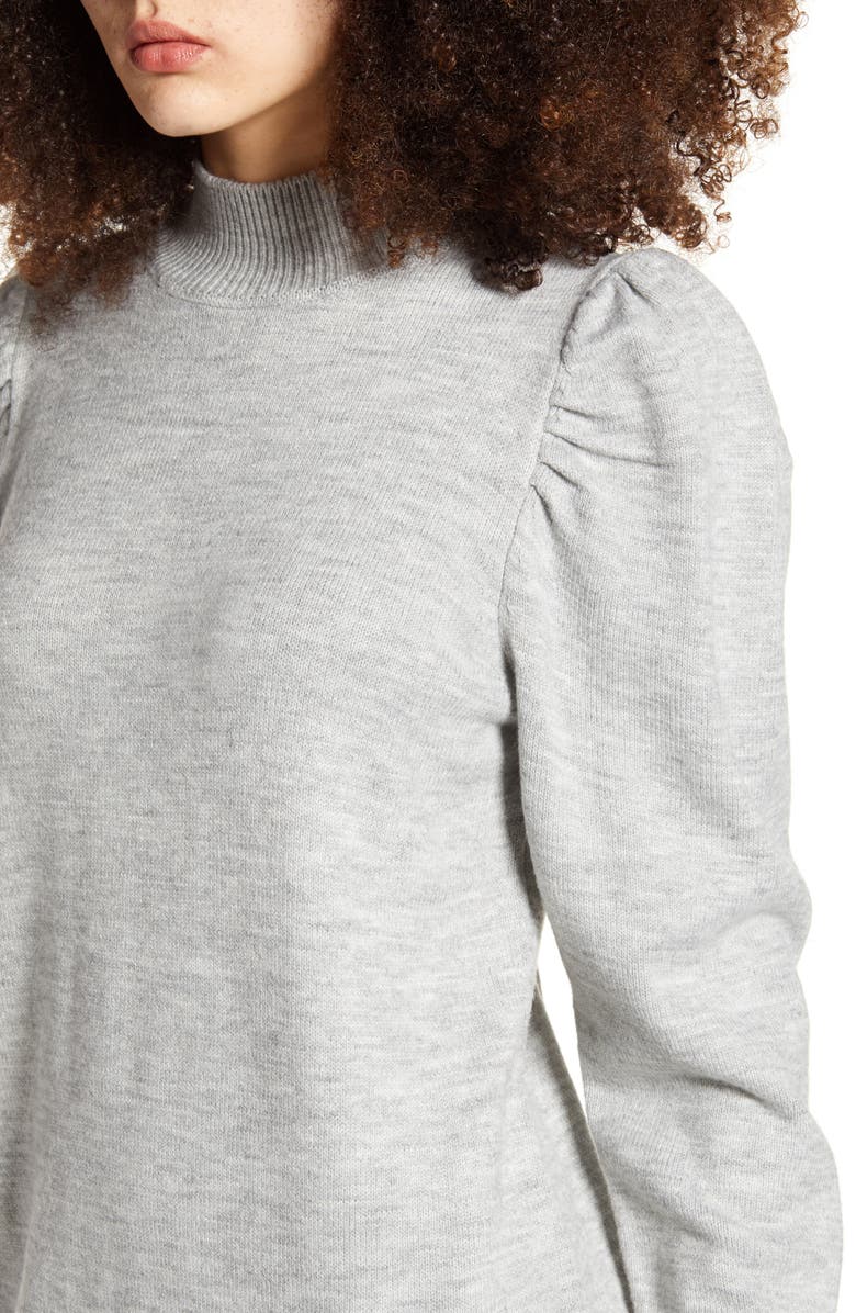 WAYF Lola Long Sleeve Sweater Dress, Alternate, color,