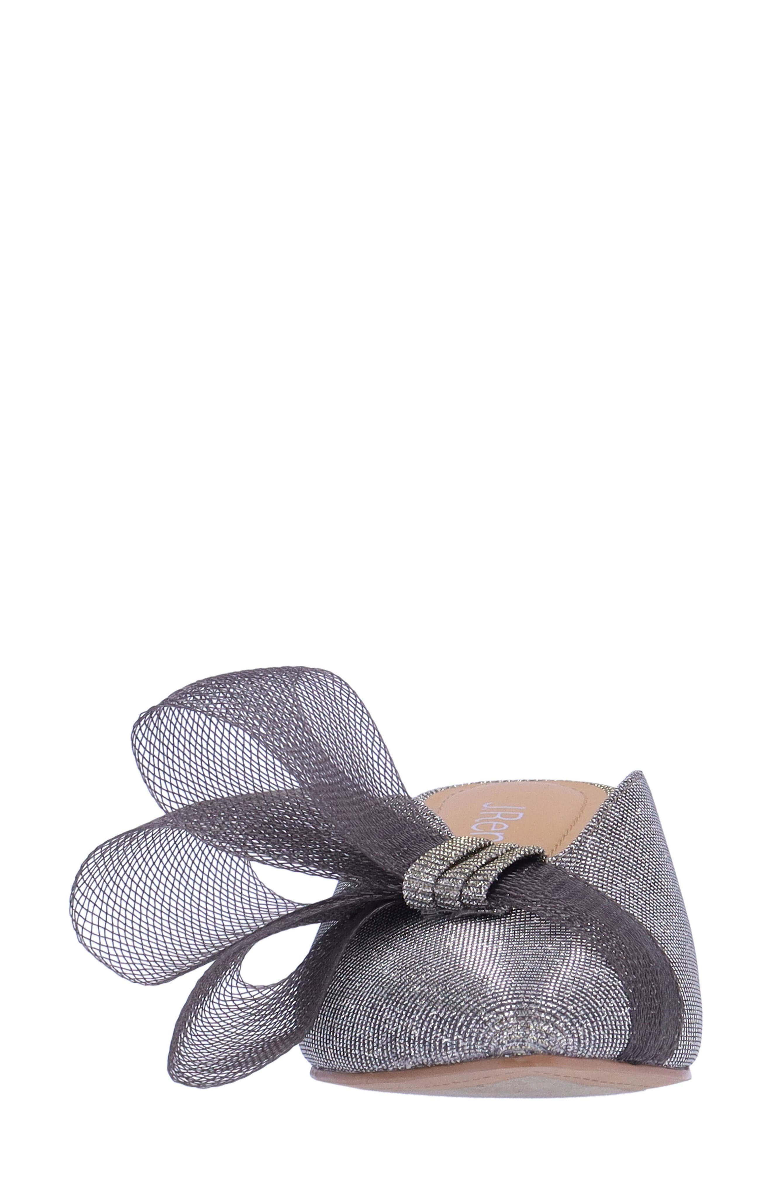 J. Reneé Marteena Kitten Heel Mule, Alternate, color, Pewter