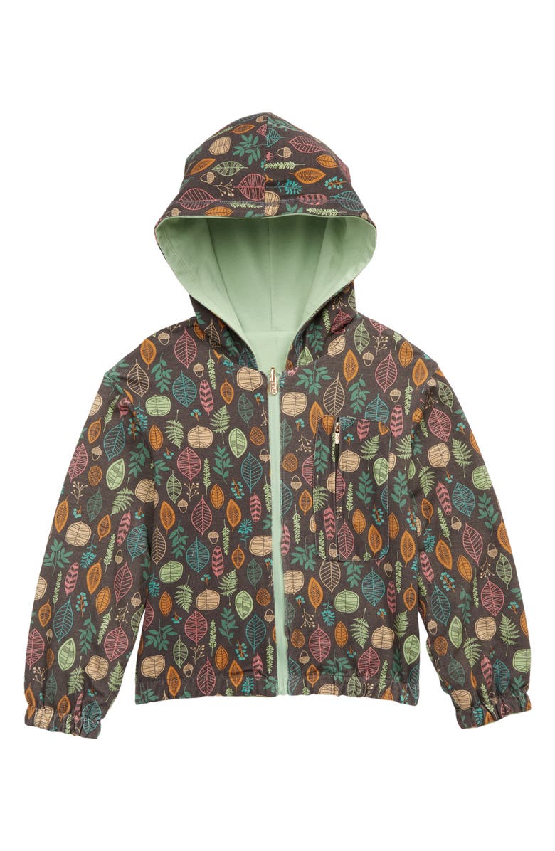 Peek Aren't You Curious x The Nature Conservancy Kids' Forest Reversible Knit Jacket, Alternate, color,