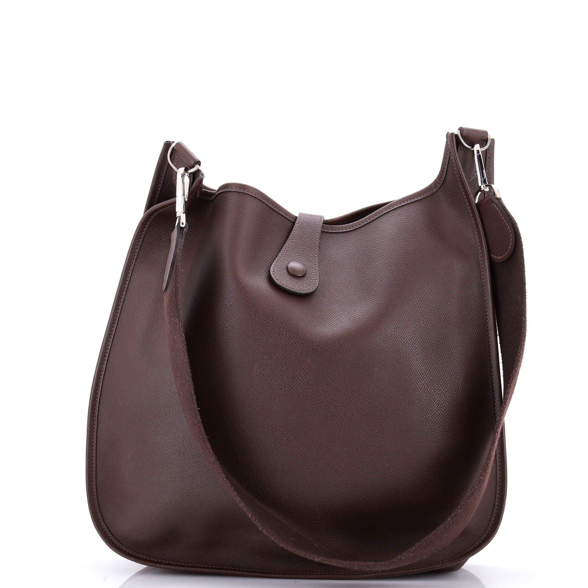 Pre-Owned Hermes Evelyne Bag Gen I Epsom GM, Alternate, color, 