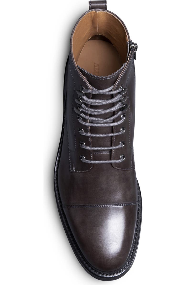Allen Edmonds Briggs Leather Boot, Alternate, color, Carbon