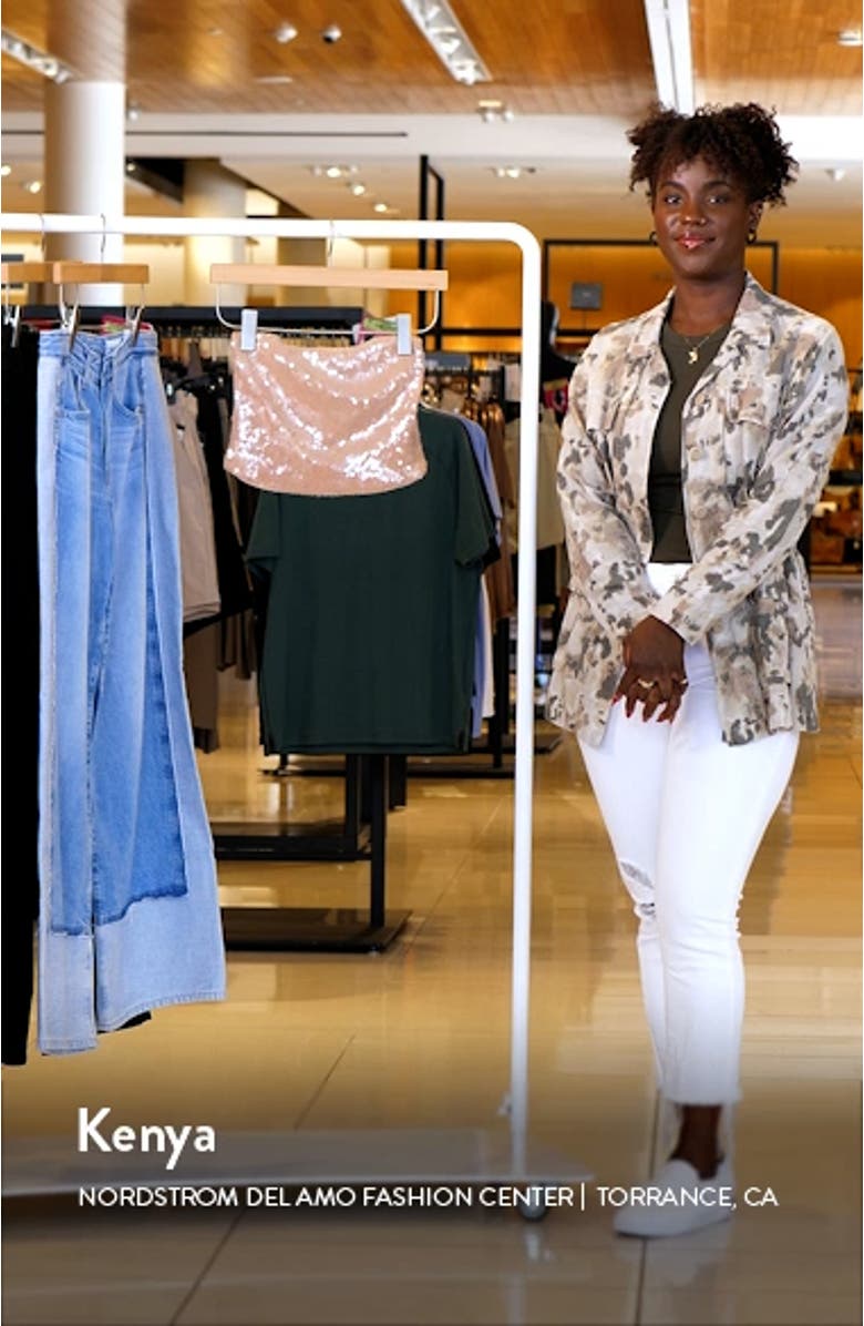 Launa Sequin Tube Top, sales video thumbnail