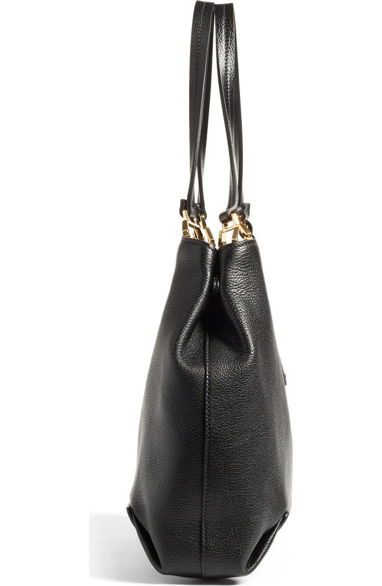 Miu Miu 'Madras' Goatskin Leather Tote, Alternate, color,