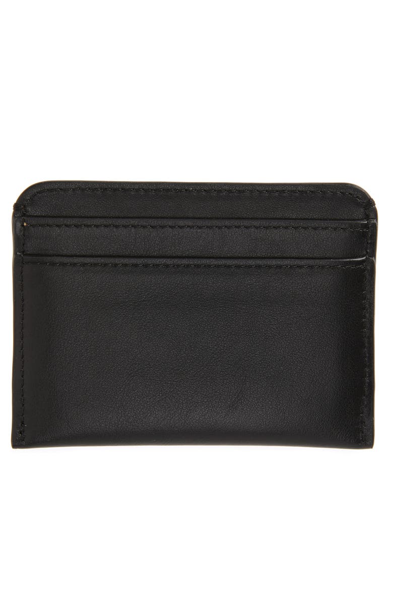 Chloé Sense Leather Card Case, Alternate, color, 