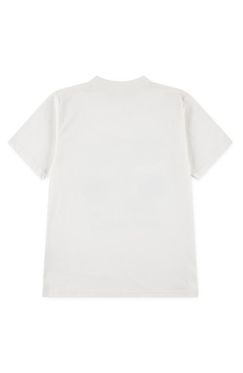 Abercrombie Kids Kids' Back Trail Cotton Graphic T-shirt In White