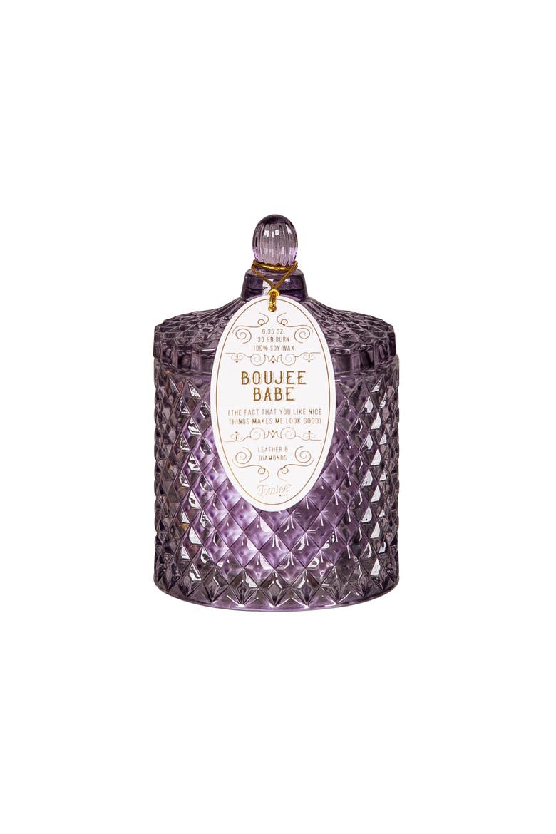 Boujee Babe Candle, Main, color, Purple