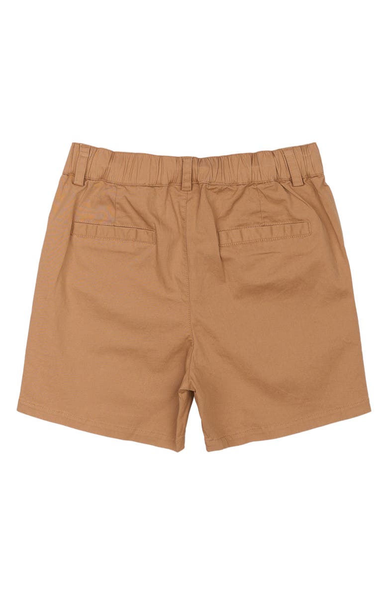 THE NEW Kids' Kristian Stretch Cotton Shorts, Alternate, color, Indian Tan