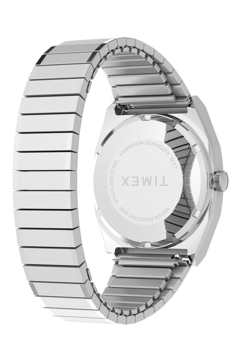 Automatic 1983 E Line 34 Bracelet Watch, Alternate, color, SILVER-TONE
