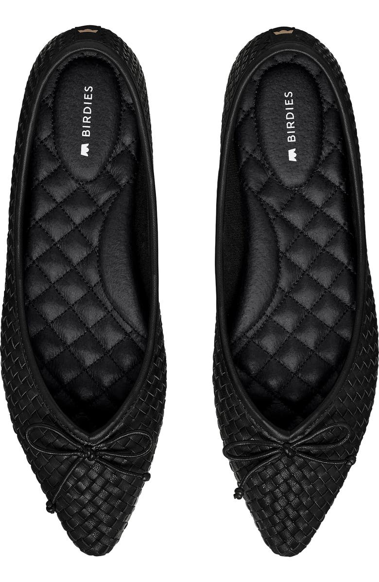 Birdies Goldfinch Woven Ballet Flat, Alternate, color,