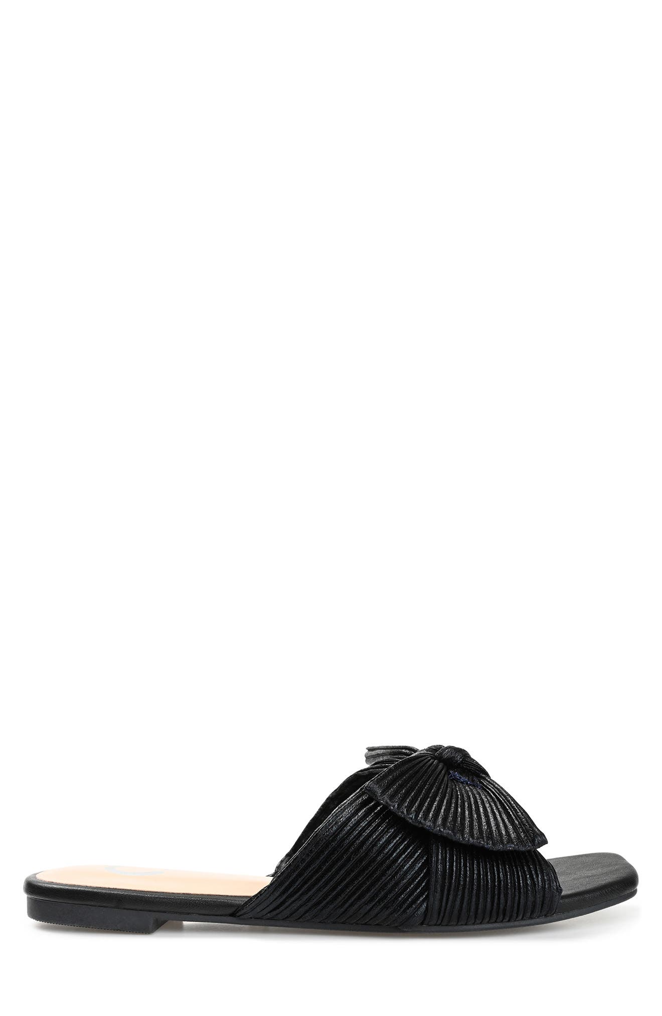 Journee Collection Serlina Sandal, Alternate, color, Black