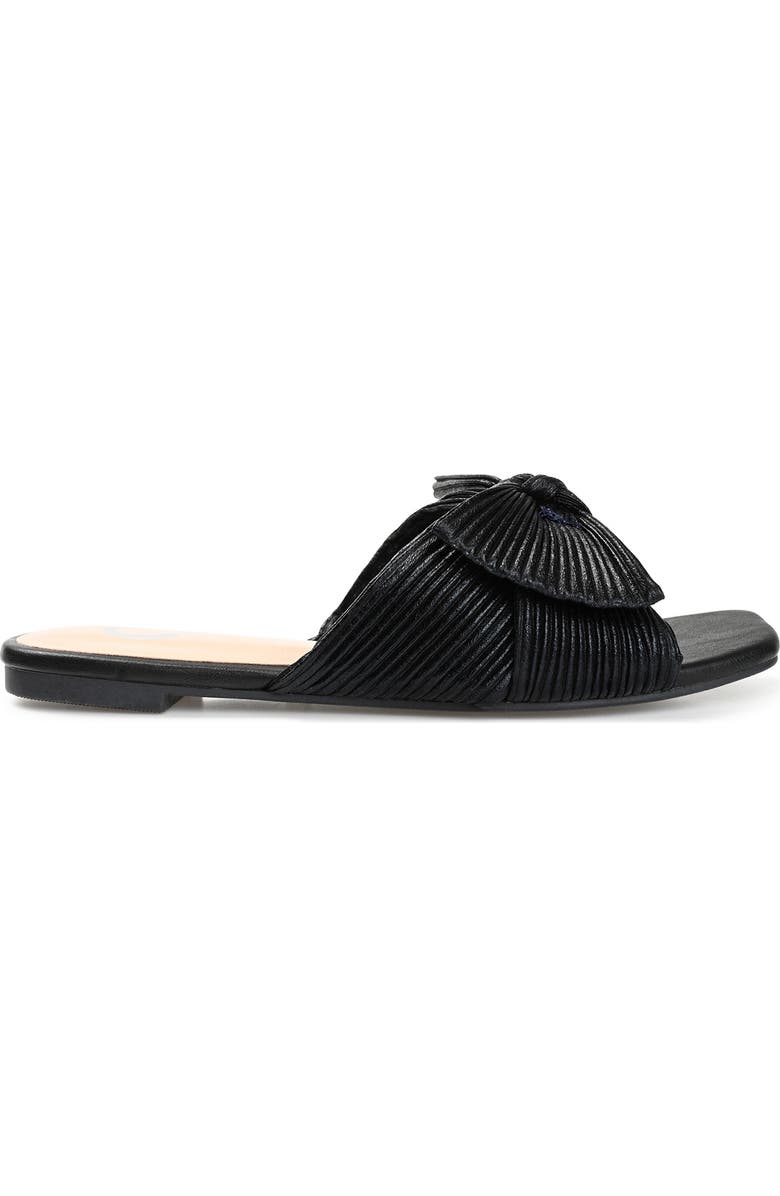 Journee Collection Serlina Sandal, Alternate, color, Black