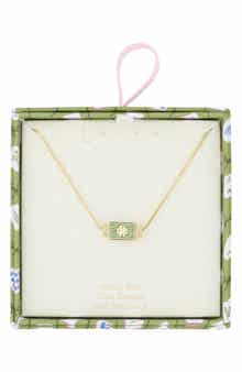 Pavé Spinner Pendant Necklace