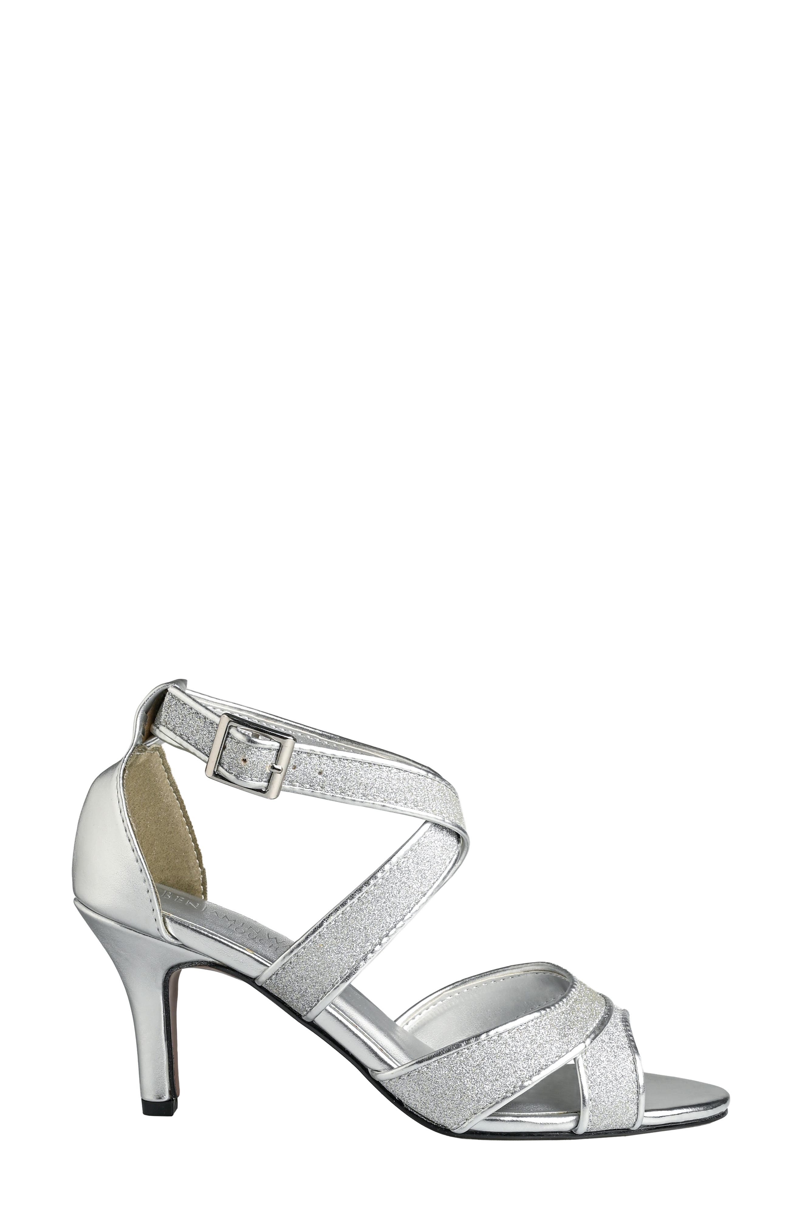 Amber Sandal, Alternate, color, SILVER
