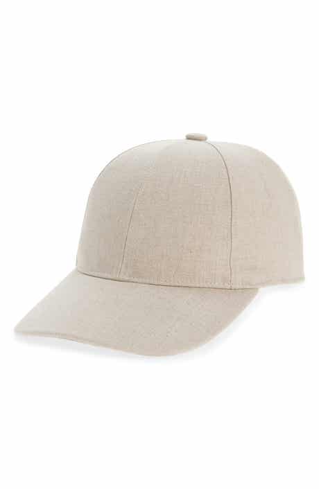 Nordstrom Linen Baseball Cap