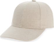 Nordstrom Linen Baseball Cap