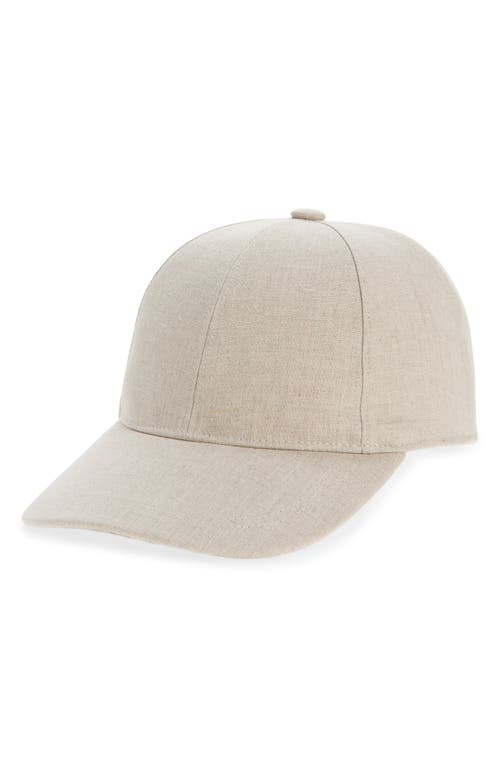 Nordstrom Linen Baseball Cap