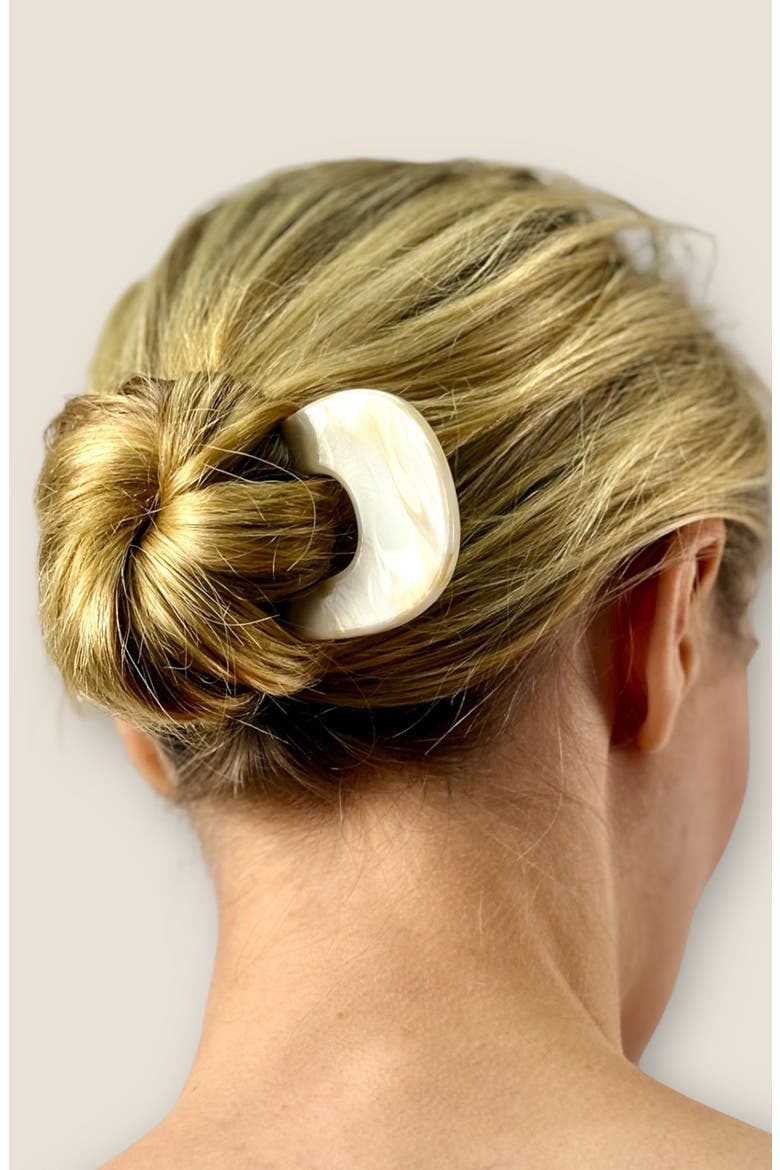 Jada Large Chignon Stick, Alternate, color, MARBLE