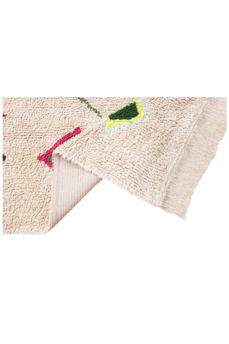 Kaarol Washable Cotton Rug, Alternate, color, BROWN TONES