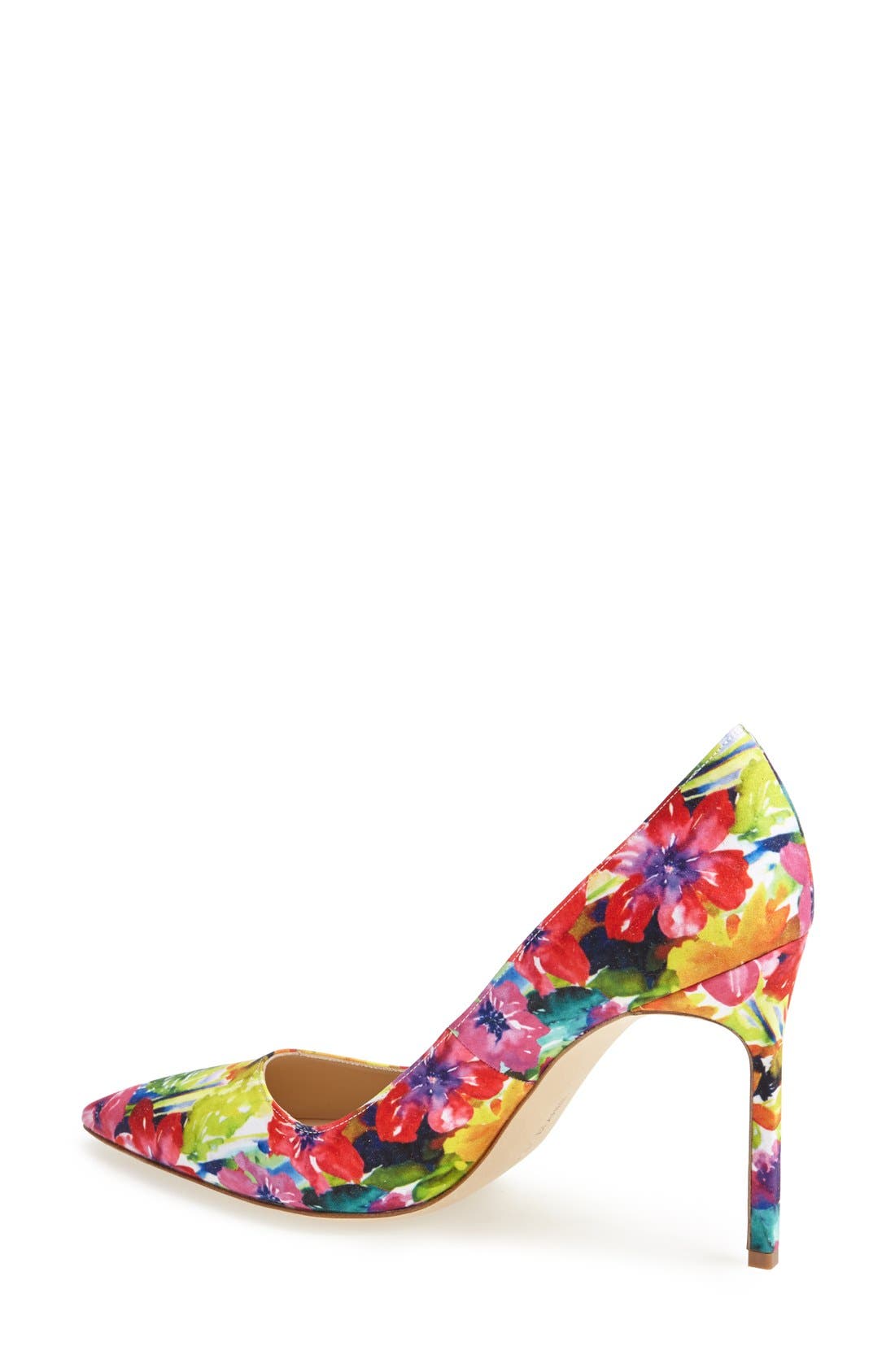 'BB' Pump, Alternate, color, PINK FLORAL