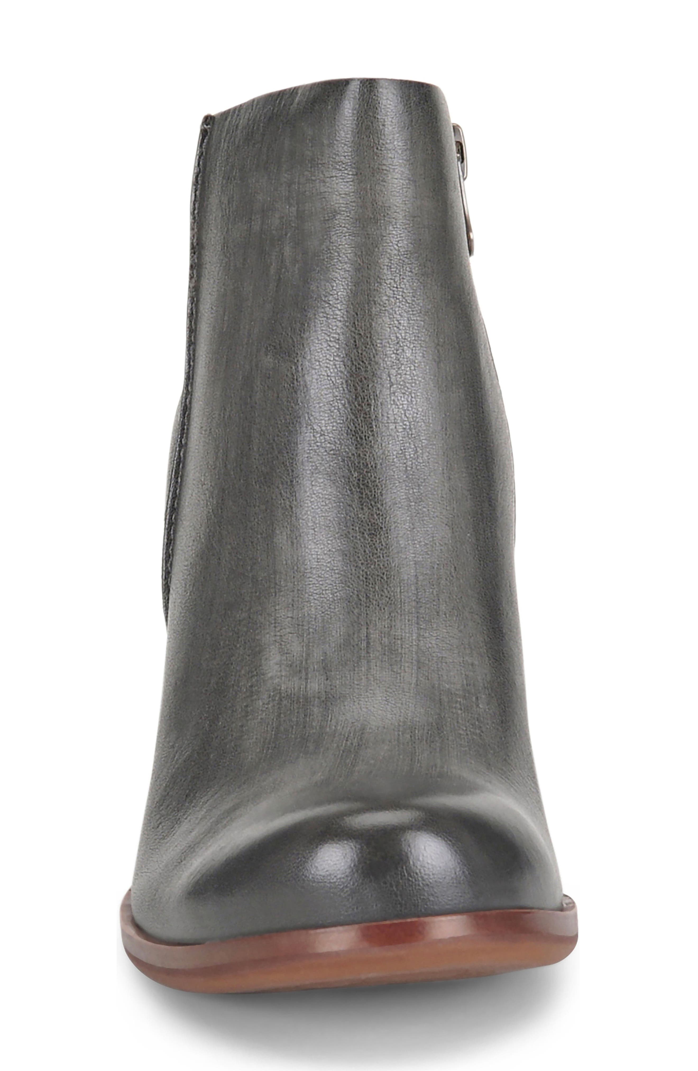 Kork-Ease<sup>®</sup> Natalya Wedge Bootie, Alternate, color, Dark Grey Leather