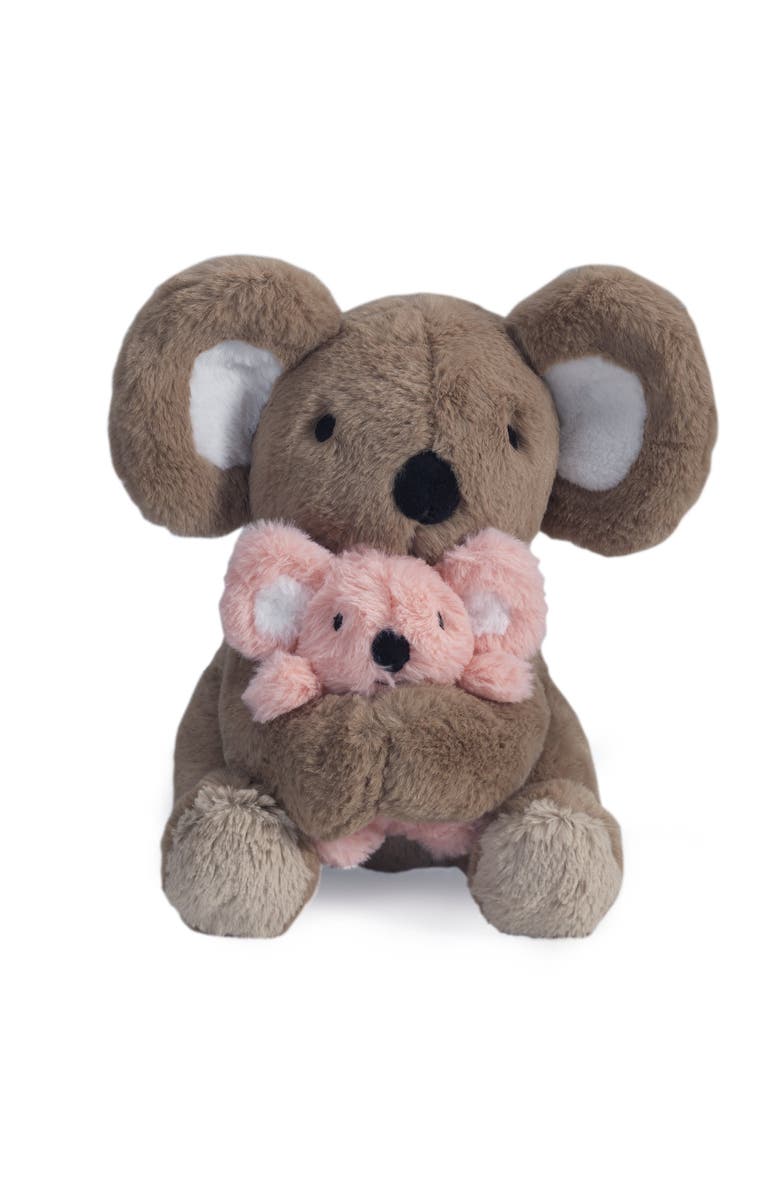 Lambs & Ivy Calypso Plush Koalas Stuffed Animals 11 Inch Fuzzy & Wuzzy, Main, color, Brown