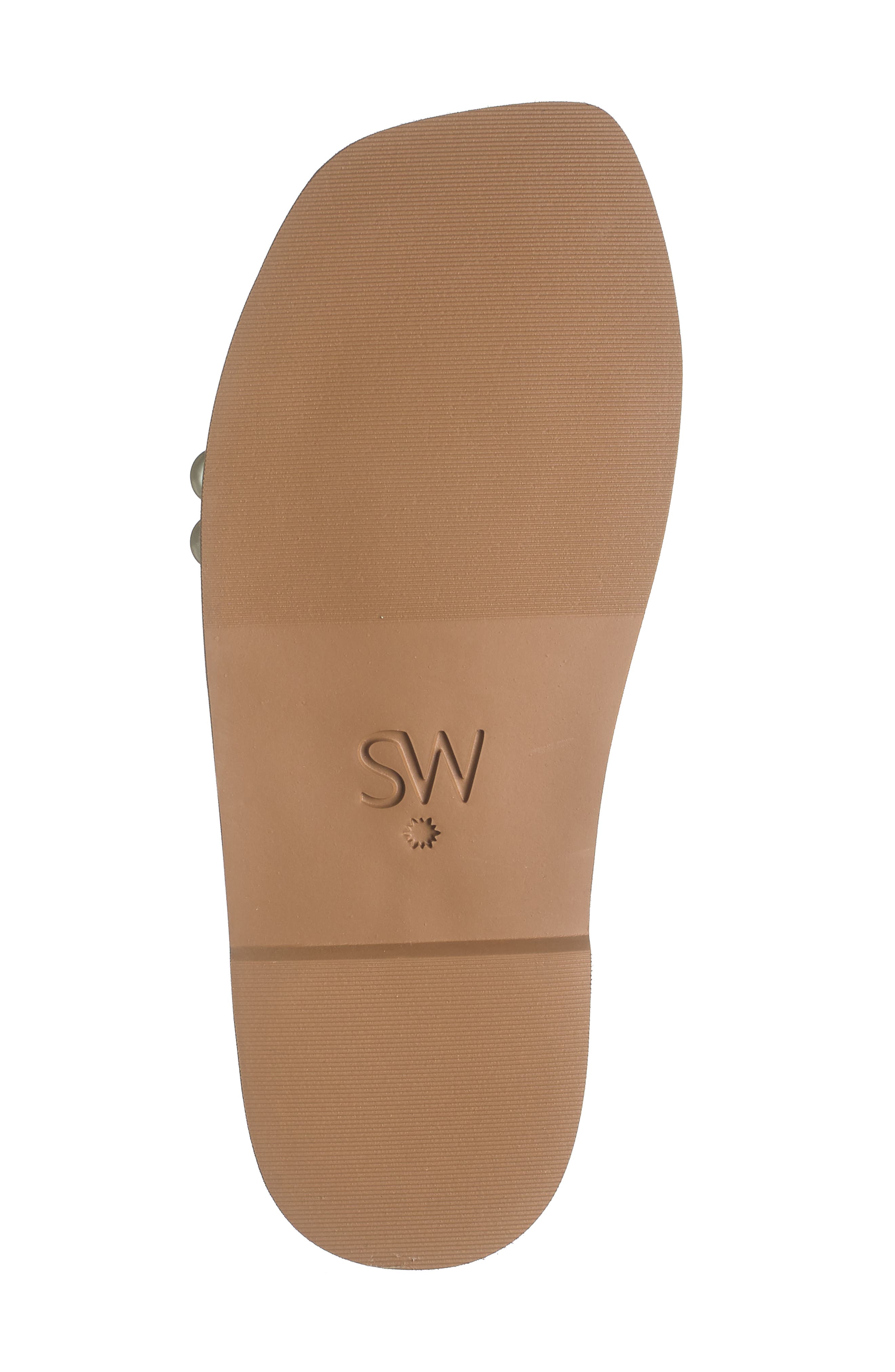 Stuart Weitzman Goldie Imitation Pearl Slide, Alternate, color, 