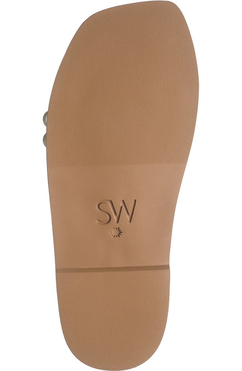 Stuart Weitzman Goldie Imitation Pearl Slide, Alternate, color,