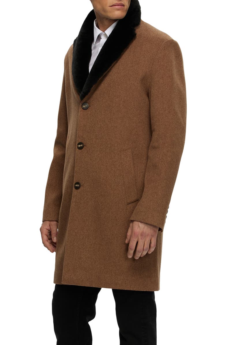GORSKI Loro Piana Wool Coat, Alternate, color, Camel
