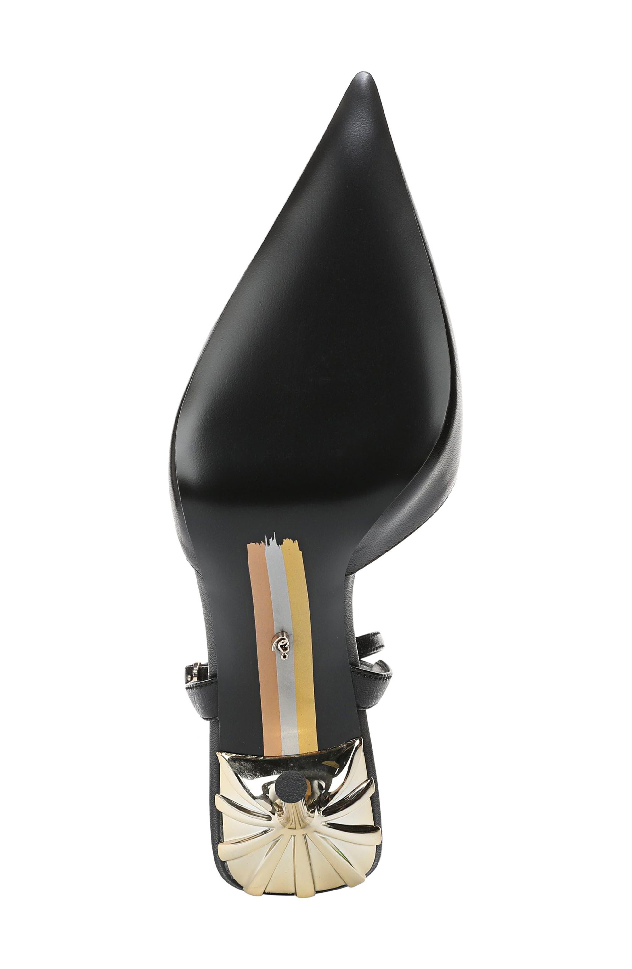 Sam Edelman Ankle Strap Pointed Toe Pump, Alternate, color, 