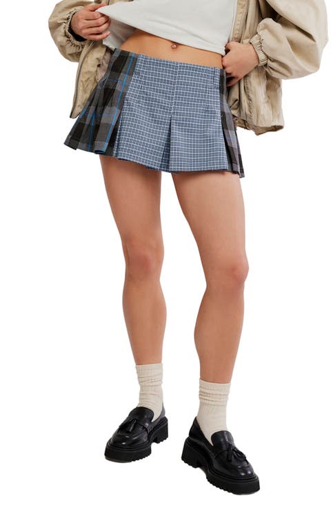 Sherry Pleated Miniskirt